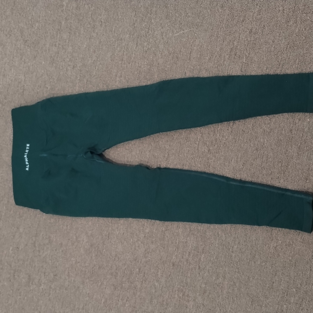 Alphalete dark green seamless legging - Picture 5 of 6